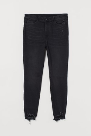 H&M+ Super Skinny High Jeans - Black - Ladies | H&M US