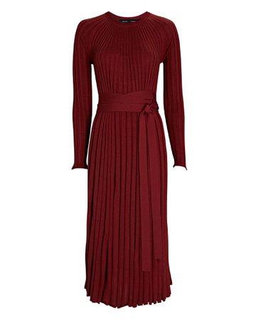 Proenza Schouler Pleated Knit Midi Dress | INTERMIX®
