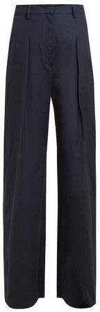 Comune Trousers - Womens - Navy