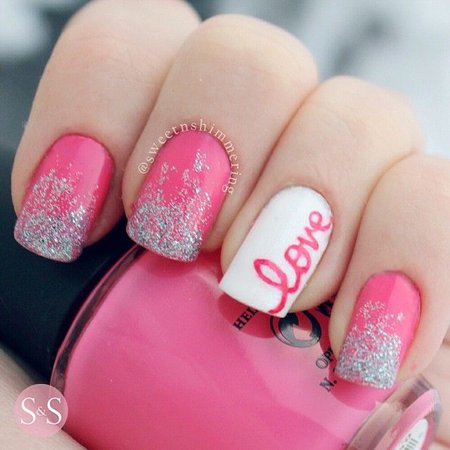 valentine's day nails - Google Search