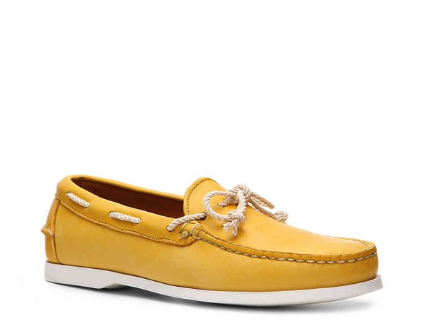 Ralph Lauren Collection Thad Leather Boat Shoe Yellow Men [299784_700] - $88.89 : Rockport USA Wholesale, Buy New Latest
