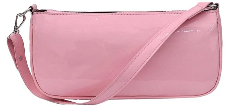 bubblegum pink mini purse
