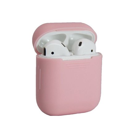 [IN-STOCK] AirPods Case Protective Silicone Skin and Cover for Apple Airpods Charging Case (Baby Pink), Mobile Phones & Tablets, Mobile & Tablet Accessories on Carousell