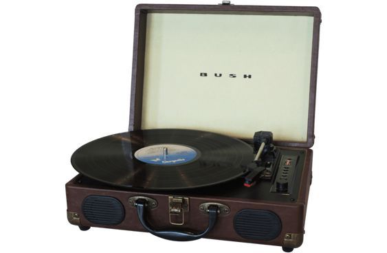 Suitcase vinyl record player