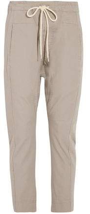 Cotton-twill Tapered Pants