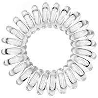 clear spiral hair ties - Google Search
