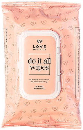 Love Wellness Do It All Wipes 30 Pack
