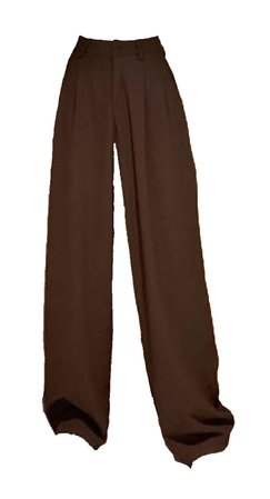 brown suit trousers
