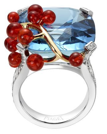 Blue Sea ring by Piaget