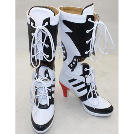 Harley Quinn Suicide Squad Boots (For Cosplay)
