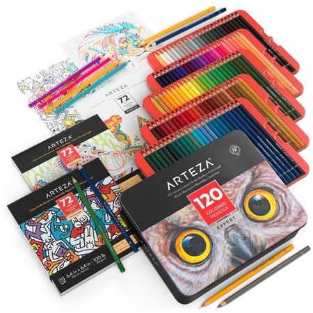 Animal & Doodles Coloring Bundle | ARTEZA