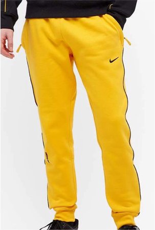 octa drake Nike yellow bottoms