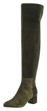 army green thigh high boots - Google Search