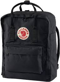 black kanken backpack
