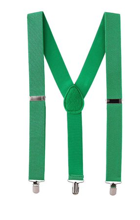 green suspenders