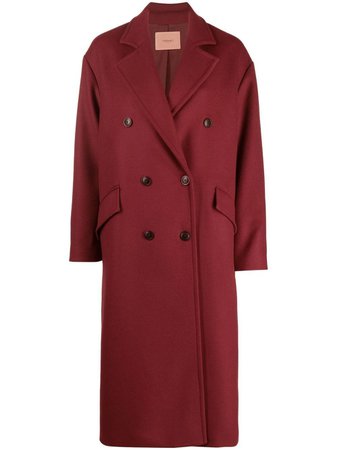 TWINSET double-breasted coat