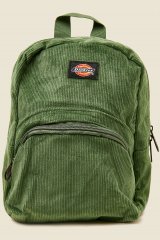 DICKIES Corduroy Mini Backpack Moss