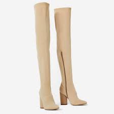 nude long boots - Google Search