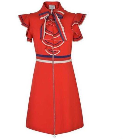 Gucci Sylvie Web Jersey Dress ($1,380)