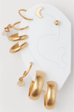H&M Earrings and cuffs