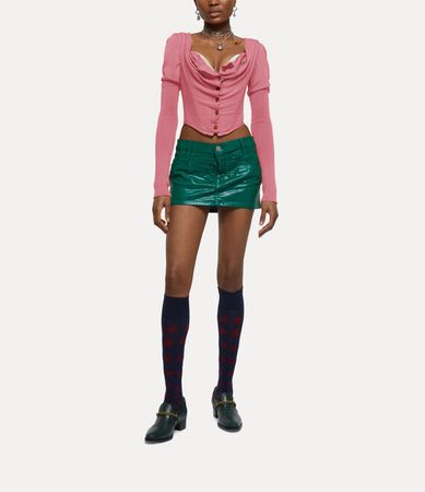 Bea Corset Cardi in BUBBLEGUM | Vivienne Westwood®