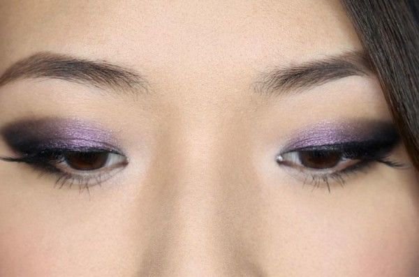 Purple Monolid Makeup 1