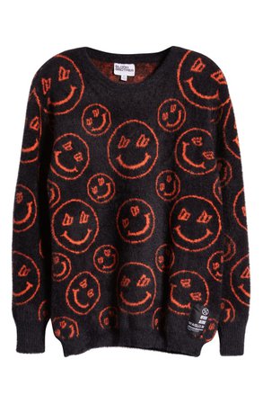Blood Brother Fluffy Face Crewneck Sweater | Nordstrom
