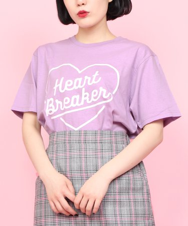 WEGO ONLINE STORE Heart Print T-Shirts | WEGO ONLINE STORE