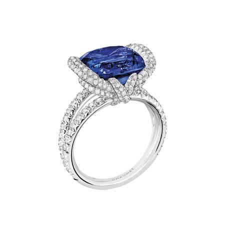 Liens d’Amour tanzanite ring | Chaumet | The Jewellery Editor