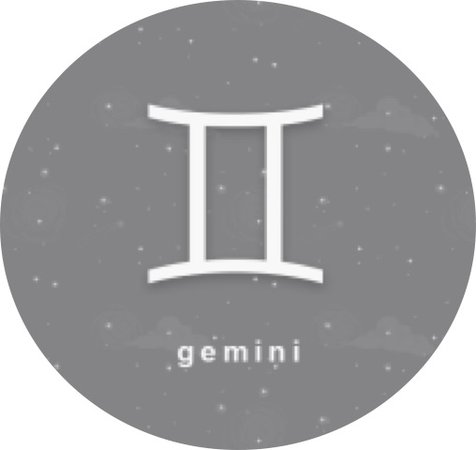 Gemini - credit to tumblr