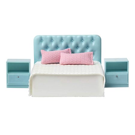 Amazon.com: Melody Jane Dollhouse Lundby Basic Bedroom Furniture Set: Toys & Games