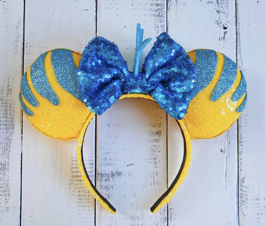 Flounder - Little Mermaid Inspired Ears by EverAfterByPatti on Etsy