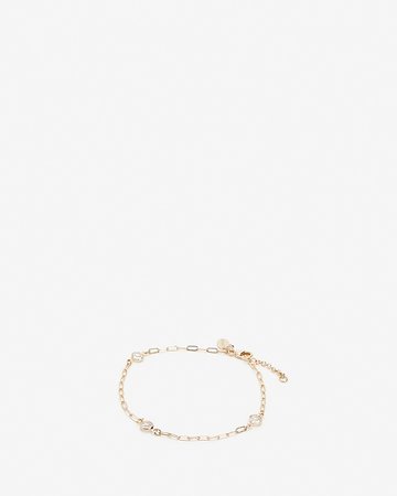 Paperclip Chain Ankle Bracelet | Express