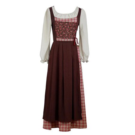 Countrycore Cinderella Patchwork Dress + Babushka– The Cottagecore