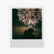 fireworks polaroid