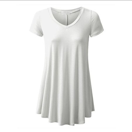 White T-Shirt Dress