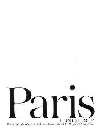 Paris Typography