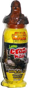 Star Wars Episode III Lucas Crazy Hair Wookie Kiss