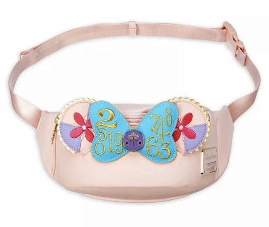 Loungefly Disney Minnie Mouse Main Attraction It’s A Small World Fannypack NWT | eBay
