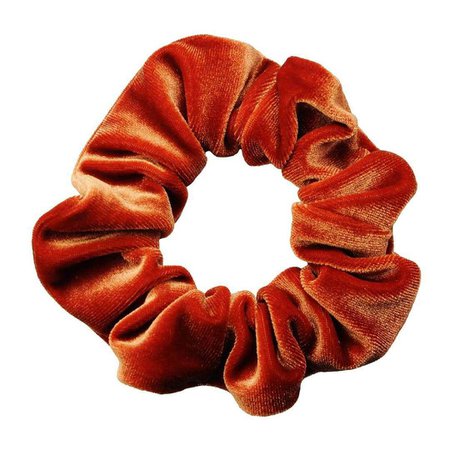 Orange Scrunchie - @byepolyvore PNG Collection