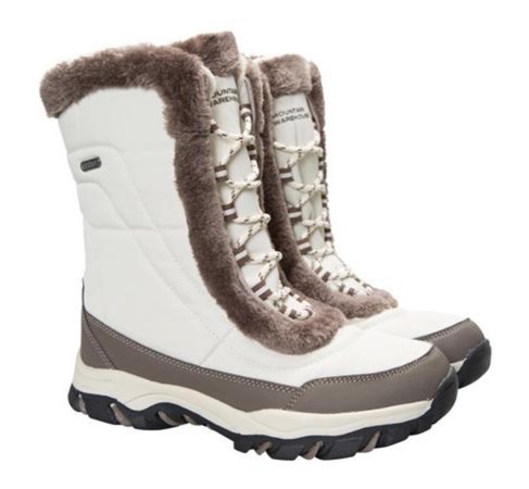 trespass white snow boots