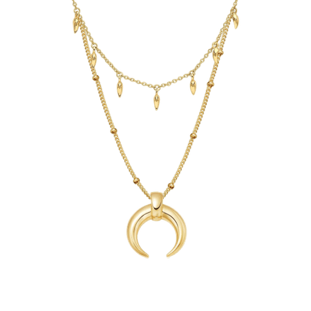 Missoma gold classics necklace set