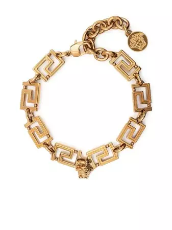 Versace Greca chain-link Bracelet - Farfetch