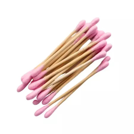 Mei Apothecary Biodegradable Pink Cotton Swabs - 200ct : Target