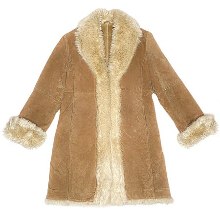 tan and beige penny lane jacket