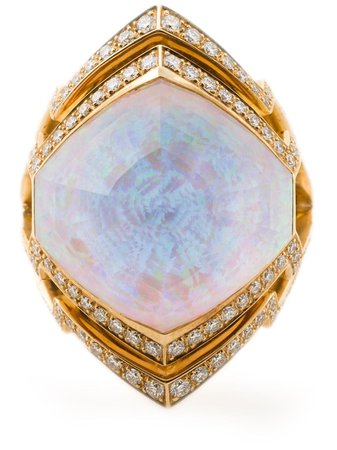 Shop Stephen Webster small Crystal Haze ring with Express Delivery - FARFETCH