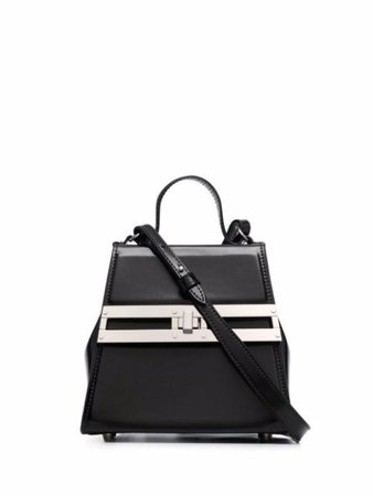 Shop black Y/Project mini trapeze tote with Express Delivery - Farfetch