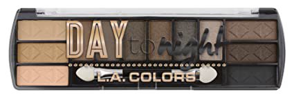 Amazon.com: L.A. Colors Day to Night - Color palette for eyeshadow, 12 colors, Dawn, 0.28 ounces. : Everything else