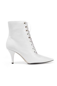 CALVIN KLEIN 205W39NYC Rosemarie lace-up leather ankle boots