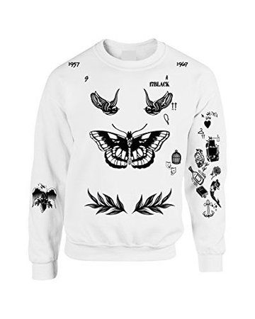 Allntrends Fashion Sweatshirt 1D Harry Styles 94 (XXL) * Check out this great product. | Harry styles sweatshirt, One direction shirts, Harry styles tattoo sweater